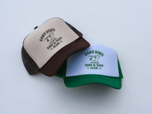 Load image into Gallery viewer, Surf &amp; Taco Club Trucker Hat - Green
