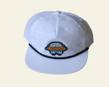 Load image into Gallery viewer, White Bus Logo Snapback
