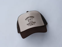 Load image into Gallery viewer, Surf &amp; Taco Club Trucker Hat - Brown
