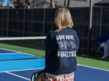 Load image into Gallery viewer, Navy Blue Surf Sweatshirt
